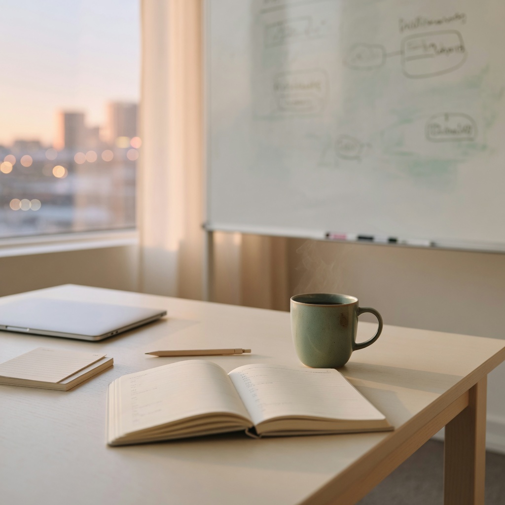 Technology consulting session desk